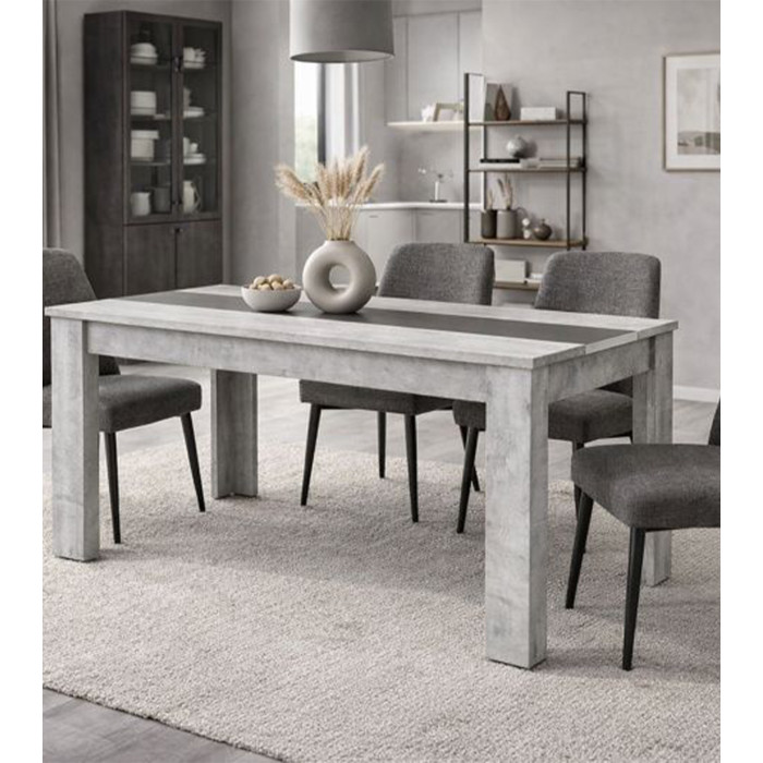 Mesa de comedor fija Mirko 140x90 cm – Diseño funcional