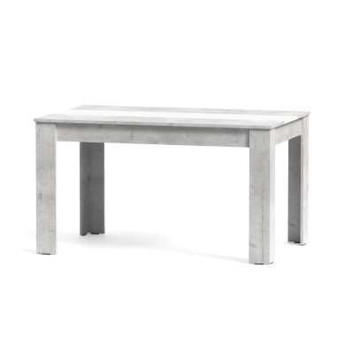 Mesa de comedor fija Mirko 140x90 cm – Diseño funcional