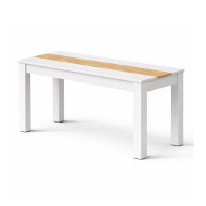 Mesa de comedor fija Mirko 140x90 cm – Diseño funcional