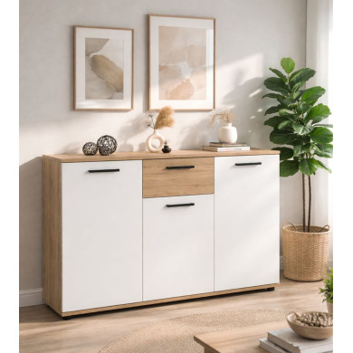 Aparador Bosco con 3 puertas y 1 cajón – Diseño moderno