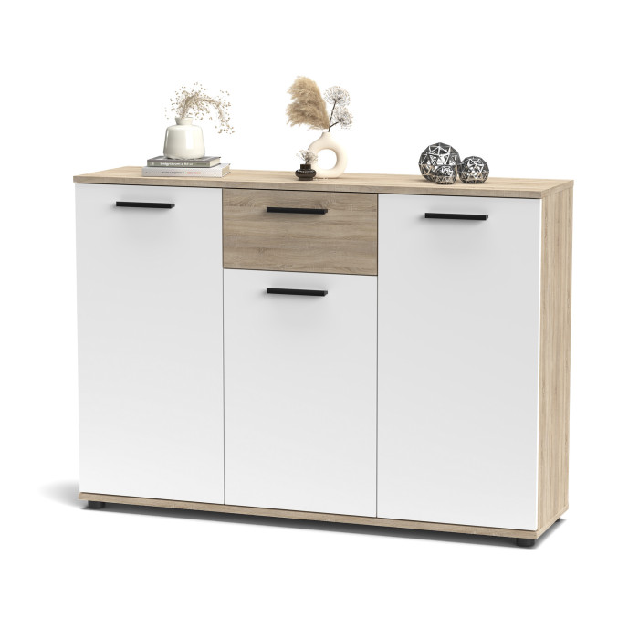 Aparador Bosco con 3 puertas y 1 cajón – Diseño moderno