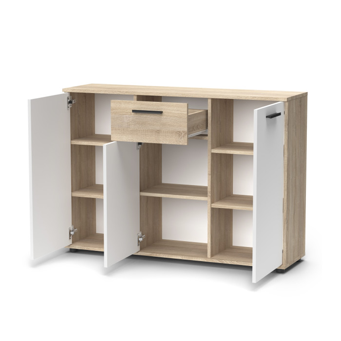 Aparador Bosco con 3 puertas y 1 cajón – Diseño moderno