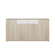 Aparador Match – Diseño moderno roble y blanco