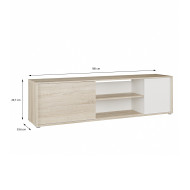 Mueble de TV Match 180 cm – Estilo escandinavo y funcional