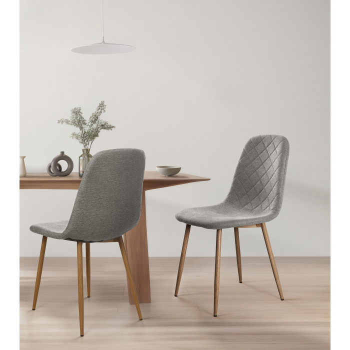 Pack de 4 Sillas de Comedor Suiz - Diseño Moderno y Elegante