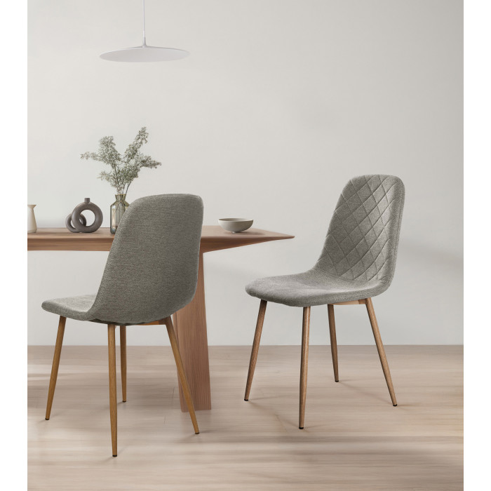 Pack de 4 Sillas de Comedor Suiz - Diseño Moderno y Elegante