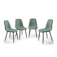 Pack de 4 Sillas de Comedor Suiz - Diseño Moderno y Elegante