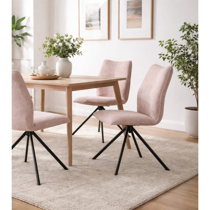 Silla Nena giratoria 180º – Tapizada en tela