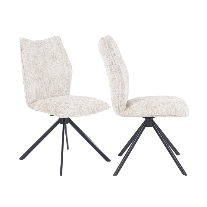 Silla Nena giratoria 180º – Tapizada en tela