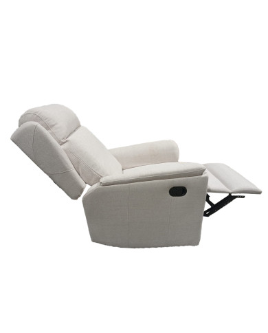 Sillón reclinable Nievis – Sillón relax con palanca