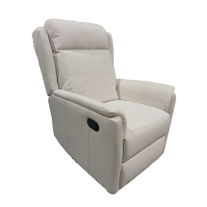 Sillón reclinable Nievis – Sillón relax con palanca