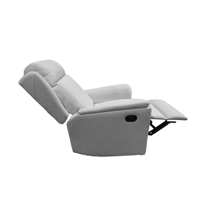 Sillón reclinable Nievis – Sillón relax con palanca