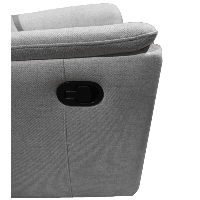 Sillón reclinable Nievis – Sillón relax con palanca