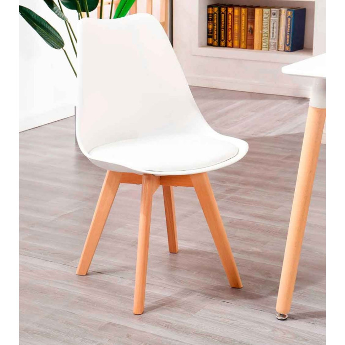 Pack 4 sillas Tulipa – Sillas de comedor estilo nórdico