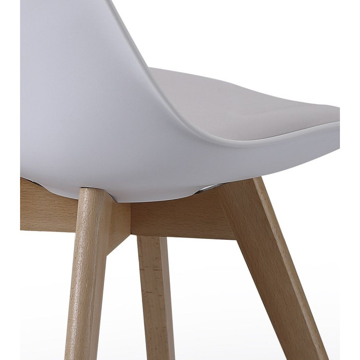 Pack 4 sillas Tulipa – Sillas de comedor estilo nórdico