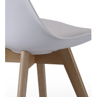 Pack 4 sillas Tulipa – Sillas de comedor estilo nórdico