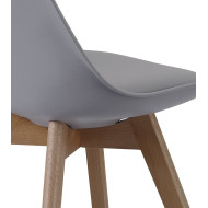 Pack 4 sillas Tulipa – Sillas de comedor estilo nórdico