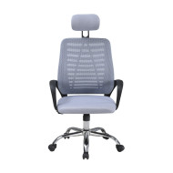 Silla de escritorio Queny ergonómica con reposacabezas