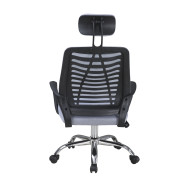 Silla de escritorio Queny ergonómica con reposacabezas