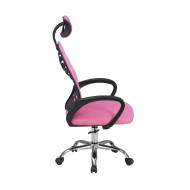 Silla de escritorio Queny ergonómica con reposacabezas