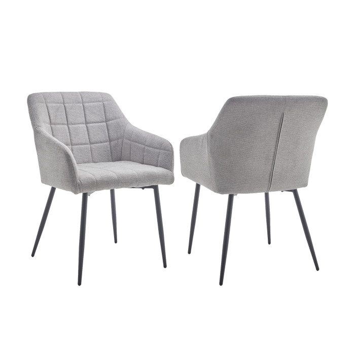 Pack 2 sillas comedor con reposabrazos FREYA