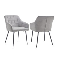 Pack 2 sillas comedor con reposabrazos FREYA