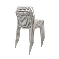 Sillas Solenia pack 4 apilables interior exterior