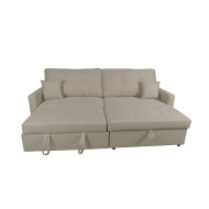 Sofá Sahara Chaise Longue con cama y arcón