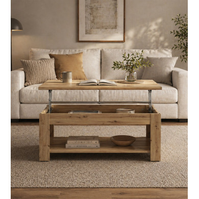 Mesa centro elevable DUMI | Cambia Tus Muebles