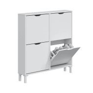 Zapatero Aury 4 puertas compacto y estrecho