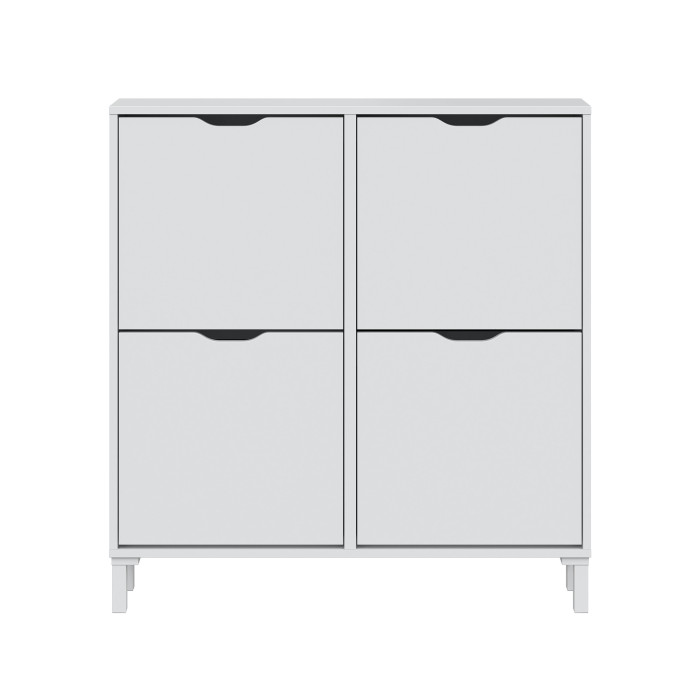 Zapatero Aury 4 puertas compacto y estrecho