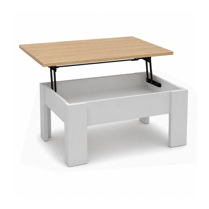Mesa de centro elevable Premier 4 con almacenaje