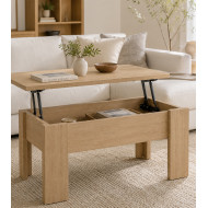 Mesa de centro elevable Premier 4 con almacenaje