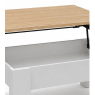 Mesa de centro elevable Premier 4 con almacenaje
