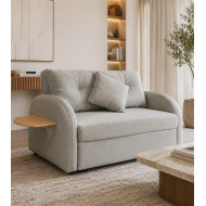 Sofá cama 2 Thor 2 plazas - Estilo butaca doble - Confort y versatilidad