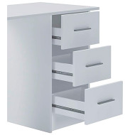 Mesa de escritorio Deski con cajones y estantería