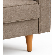 Sofá cama Pynkie convertible en cama de matrimonio