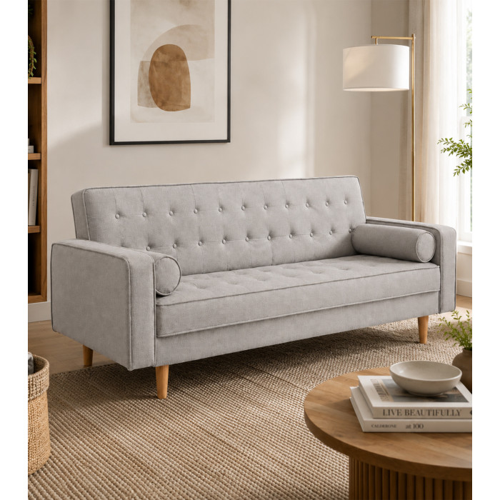 Sofá cama Pynkie convertible en cama de matrimonio
