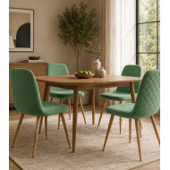 Pack de 4 Sillas de Comedor Suiz - Diseño Moderno y Elegante
