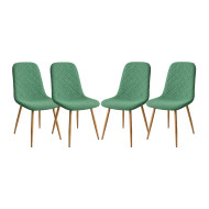 Pack de 4 Sillas de Comedor Suiz - Diseño Moderno y Elegante