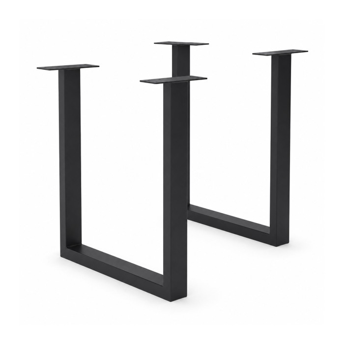 Patas U para mesa pack de 2 unidades