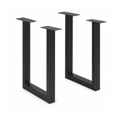 Patas U para mesa pack de 2 unidades