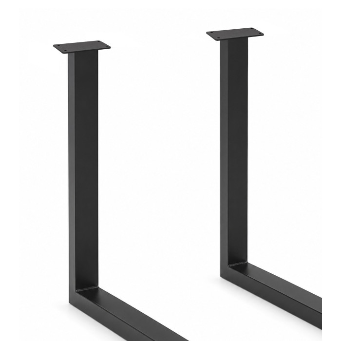 Patas U para mesa pack de 2 unidades