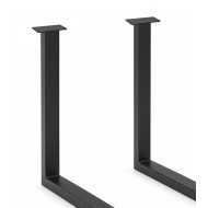 Patas U para mesa pack de 2 unidades