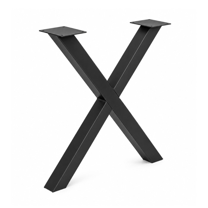 Patas X para mesa pack de 2 unidades