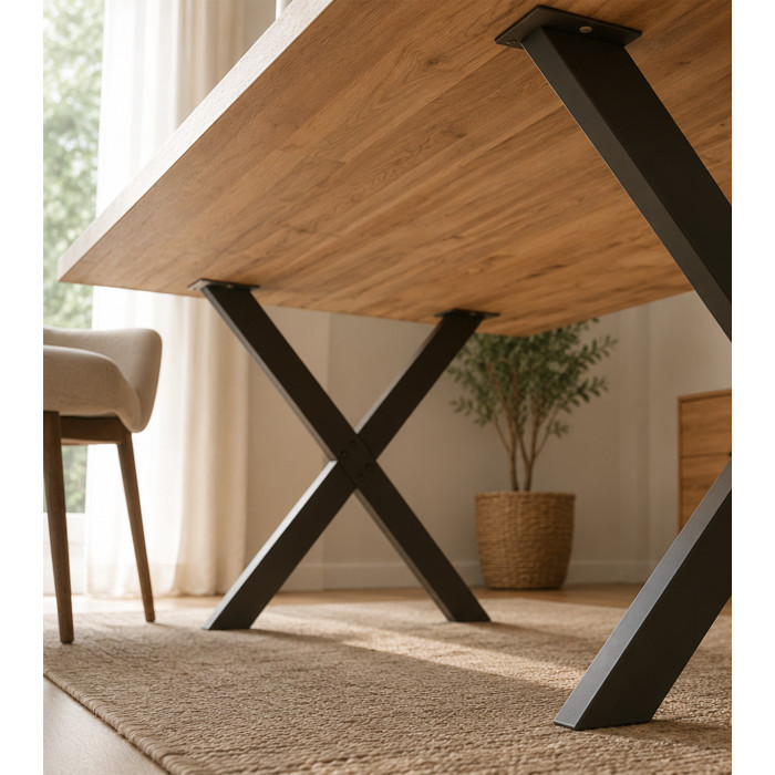 Patas X para mesa pack de 2 unidades