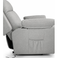 Butaca relax Nuba – Power Lift eléctrico y sistema cero pared