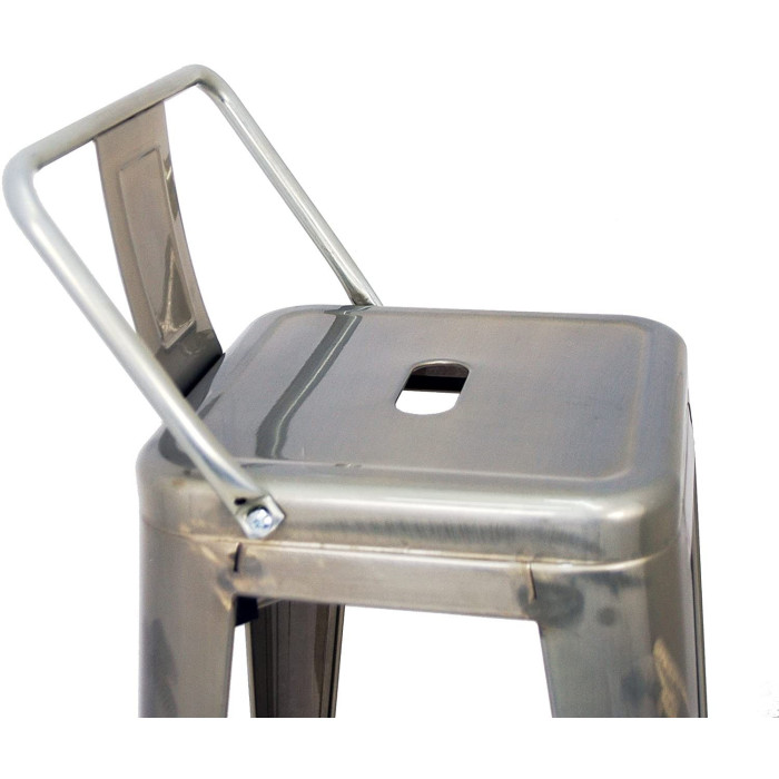 Pack 4 taburetes altos metálicos TOLIX