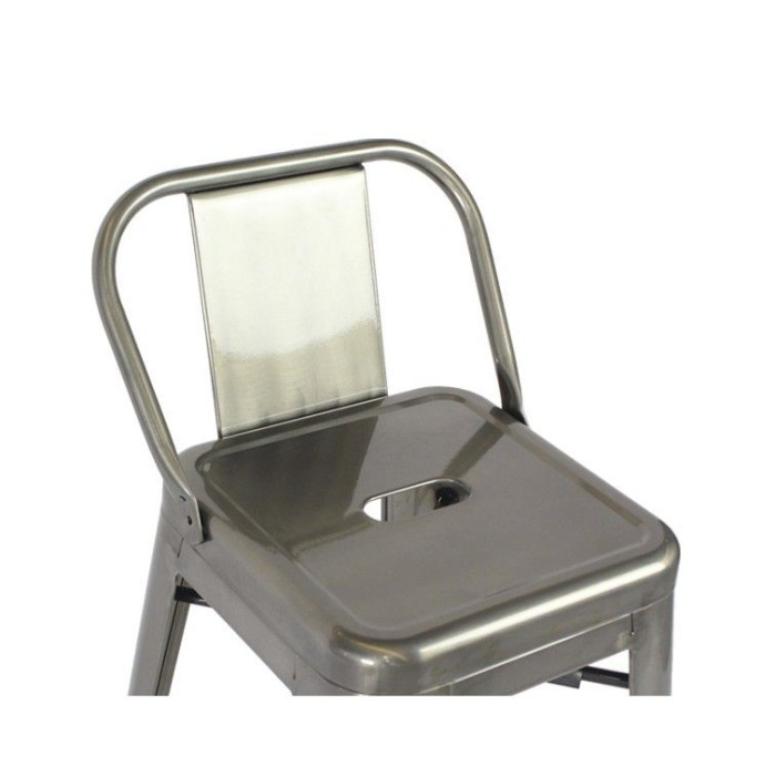 Pack 4 taburetes altos metálicos TOLIX