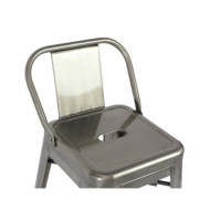 Pack 4 taburetes altos metálicos TOLIX